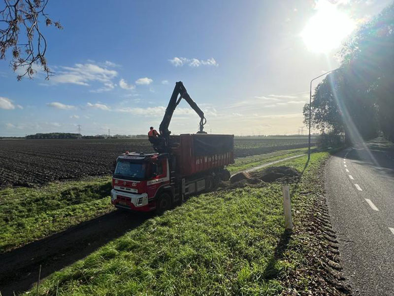 Boom, berm en sloot onderhoud Landschapsherinrichting door Van Weert