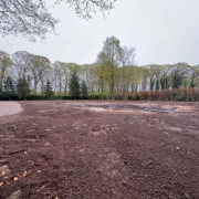 Van Weert verricht terreinwerk voor hovenier bij tuinrenovatie in Esch